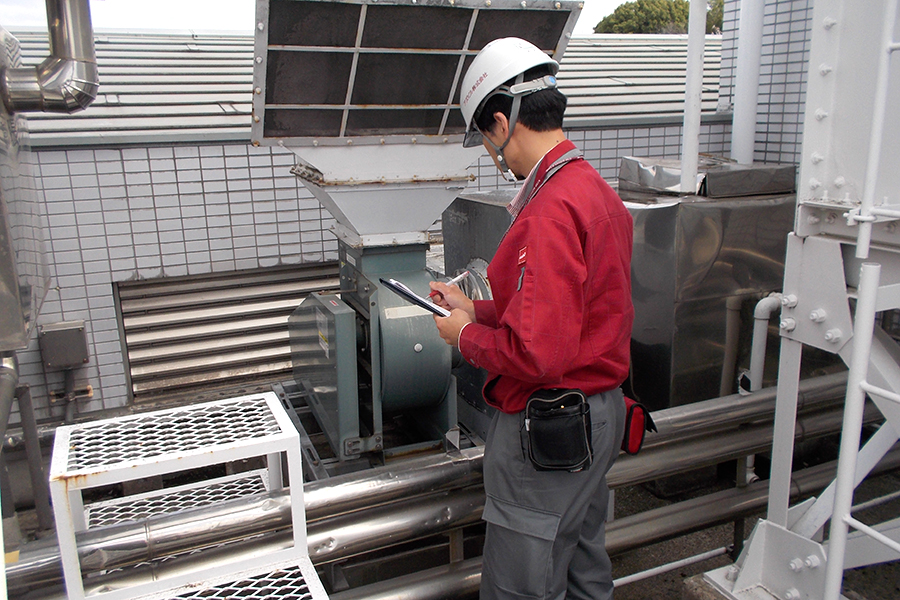空調設備の点検・管理